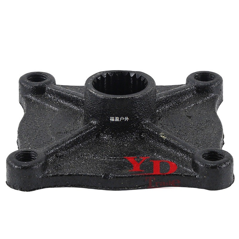 ATV ATV Kart Sửa Đổi Phụ Kiện Big Bull Mặt bích Xoay Thân Lái Khớp 4 Lỗ Hub Cố Định Fuying 7FFA