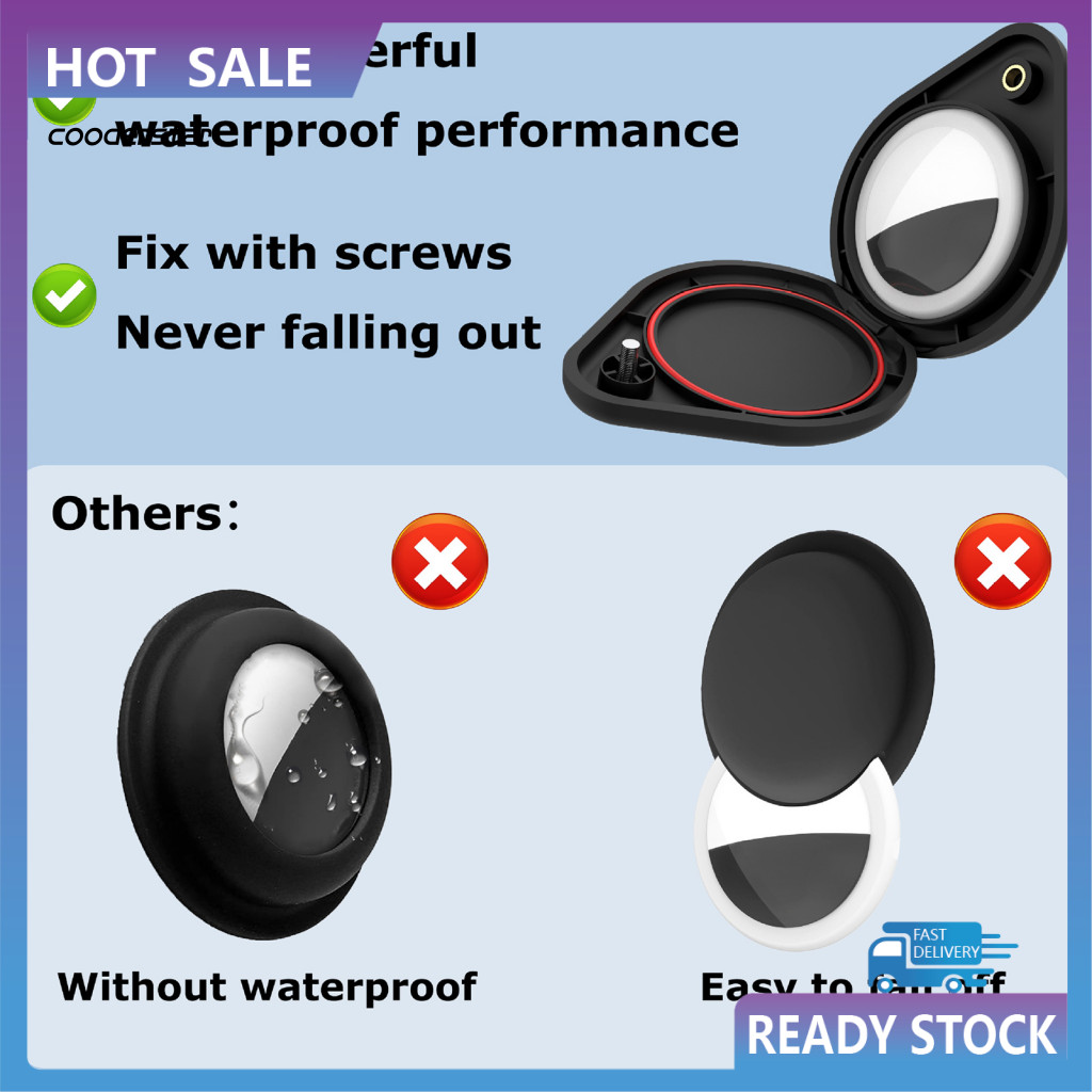 COOD Gps Tracker Vỏ bảo vệ Gps Tracker Cover Vỏ bảo vệ cho Airtag Mini – Chất kết dính di động chống