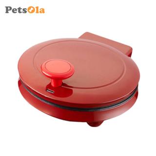 Máy làm bánh Pizza điện Nồi bánh quế chống dính bằng thép không gỉ Lò nướng mặt bàn trong nhà để nướng bánh nhà bếp tại nhà