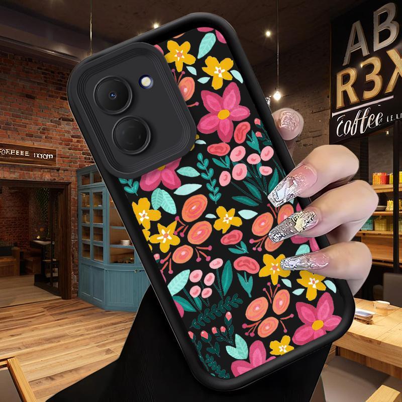 Ốp Cho Tecno Spark GO 3 Spark GO 2 Spark Go 1Graffiti Flowers Ốp Điện Thoại Techno Spark GO3 GO2 Go1