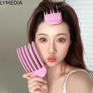 Lymedia Tóc Lông Tơ Kẹp, Air Bangs Cố Định Uốn Tóc, Lười Tinh Tế Đệm Kính Thiên Văn Chân Tóc Nhựa Uốn Tóc