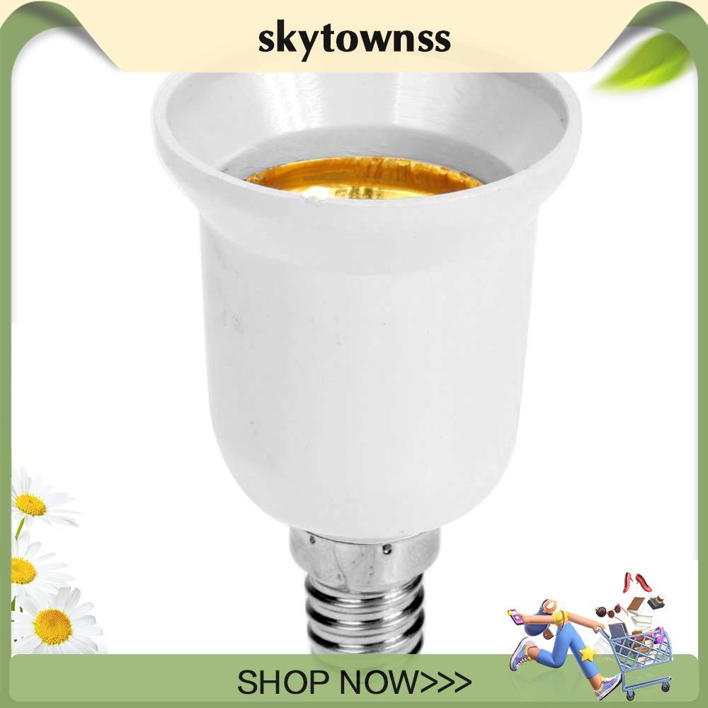 Bộ chuyển đổi E12 sang E27 Kéo dài bộ chuyển đổi mở rộng Bộ phận chiếu sáng giá đỡ đèn