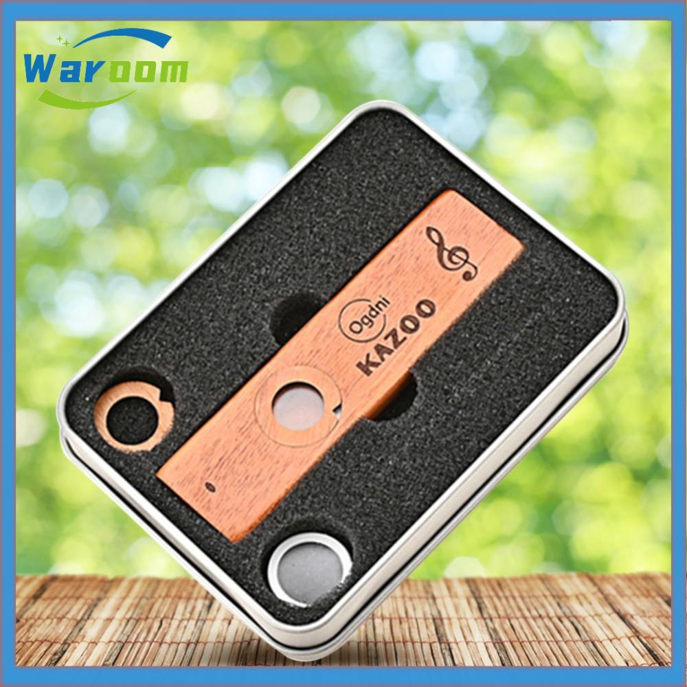 Mini Gỗ Kazoo Nhẹ Gỗ Kazoo Sáo Dễ Chơi Cho Người Lớn Trẻ Em Quà Tặng