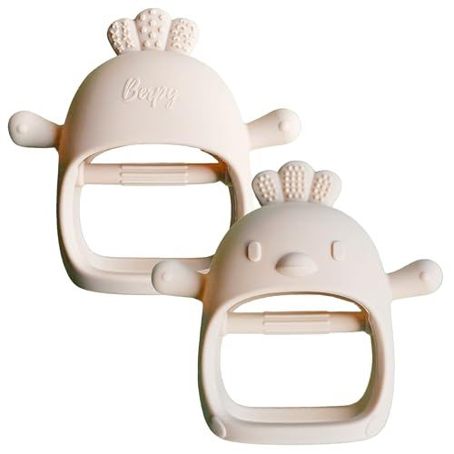 【Sản phẩm chính hãng】 Kamikami Chicken Teether Silicone Pacifier Teether Barpy Food Grade Toy Teethe