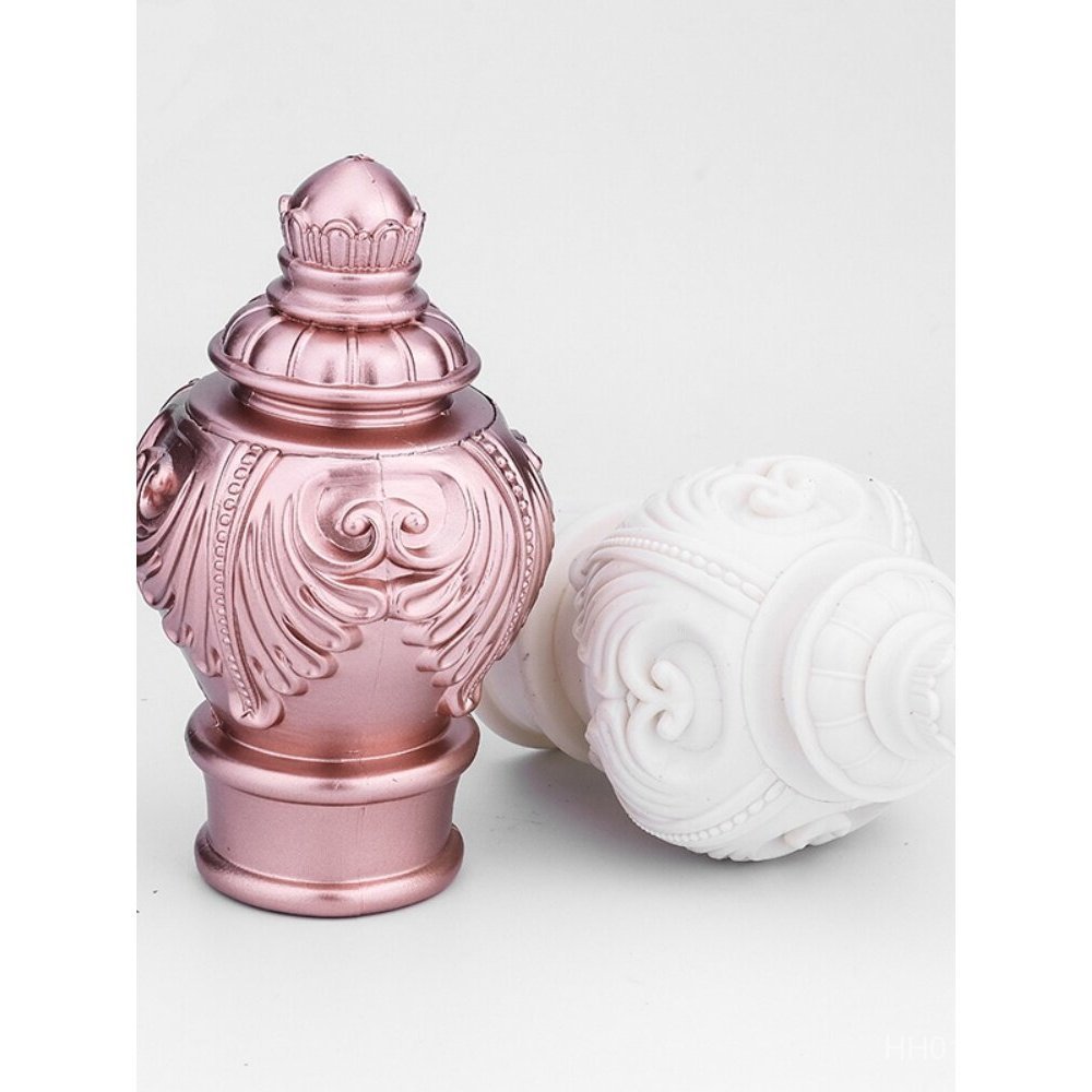 Thanh Rèm Đầu Trang Trí Hợp Kim Nhôm La Mã Thanh Rèm Đầu Cắm Chặn Chống Rỉ Sét Thanh La Mã Niêm Phon