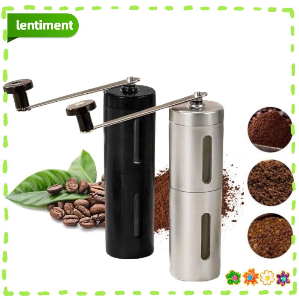 Máy Xay Cà Phê Bằng Tay LENTIMENT, Máy Ngô Di Động Lõi Thép, Máy Mài Đậu Nhanh Quay Tay Dễ Sử Dụng Máy Xay Ngô Sử Dụng Cafe