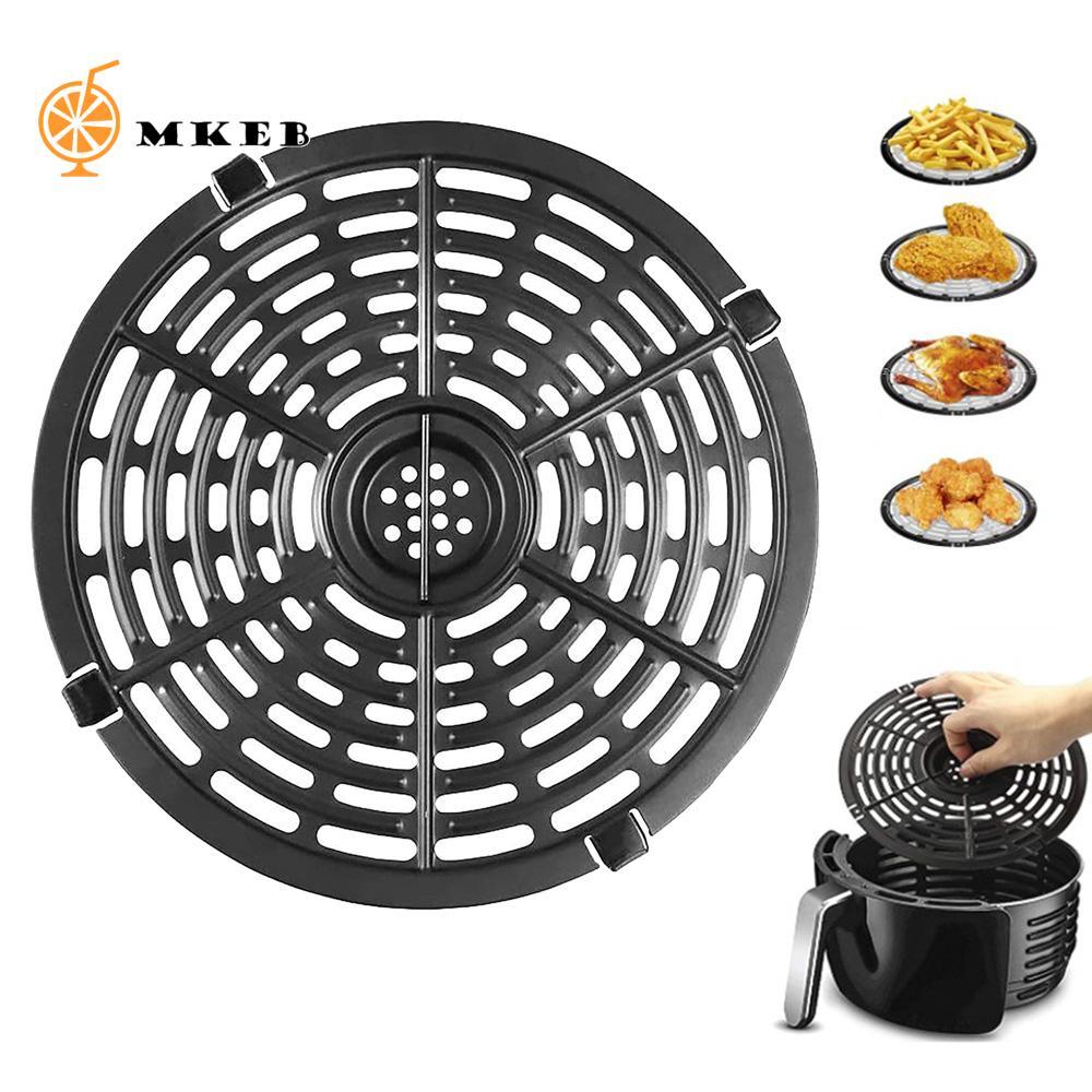 MKEB Fry Pan Máy rửa chén Giỏ chiên không khí an toàn Phù hợp với tất cả Bộ chia nấu ăn Airfryer
