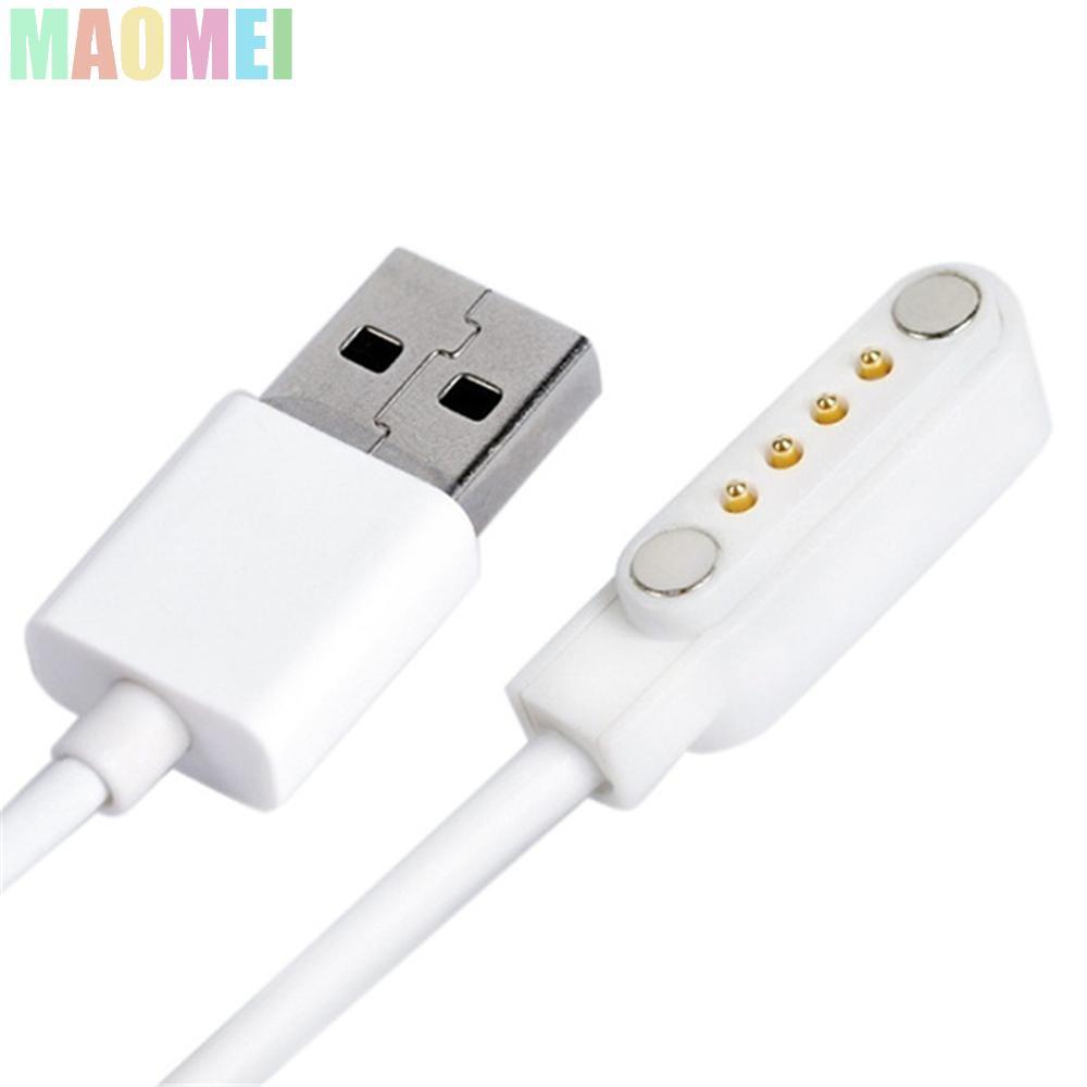 MAOMEI Cáp Sạc MAOMEI USB 2.0 4Pin Y95 KW18 KW88 KW98 DM Đồng Hồ Trẻ Em Đa Năng Dây Sạc Bền