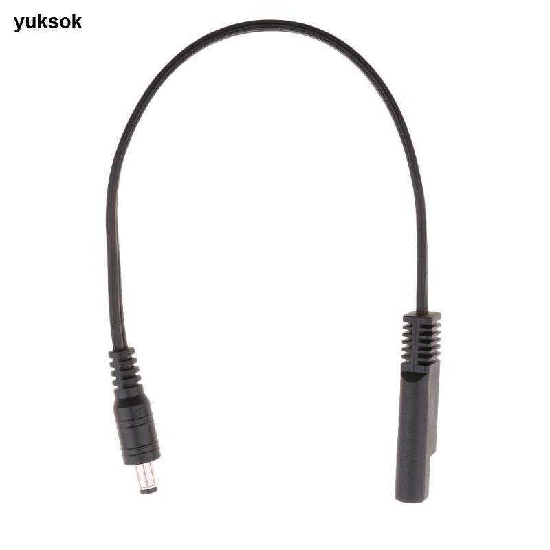 Cáp kết nối ô tô DC Nam sang SAE 18AWG 25cm 250mm 10 ''