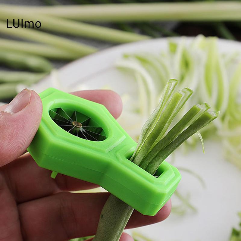 LUImo Green Onion Cutter Scallion Slicer Thép không gỉ Scallion Slicer Tiện ích nhà bếp cho chính xá