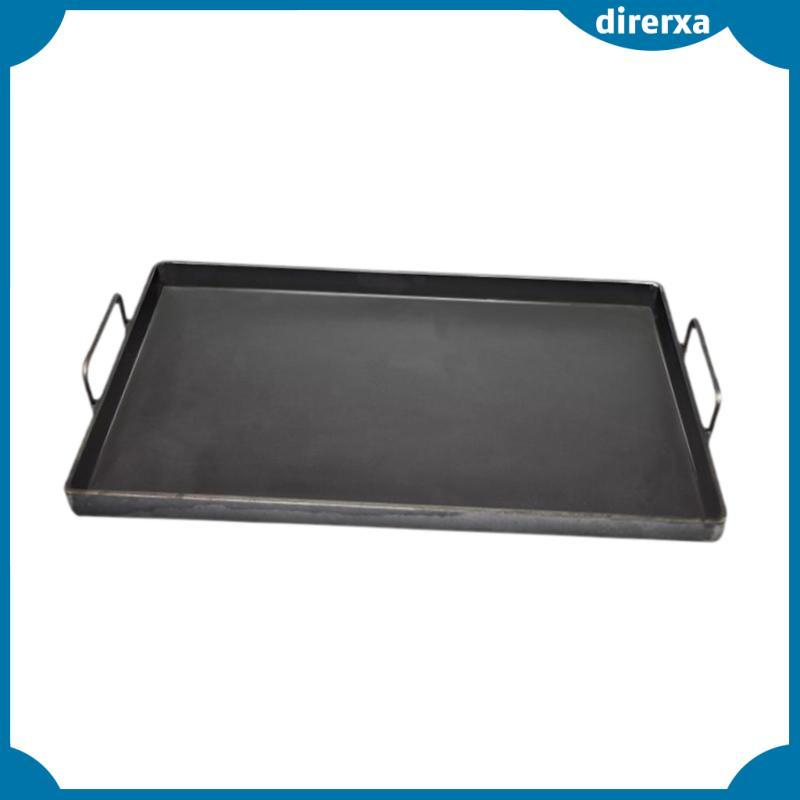 Flat Top Grill Plate BBQ Griddle Nấu ăn Skillet Pan Griddle Pan cho các bữa tiệc trong nhà