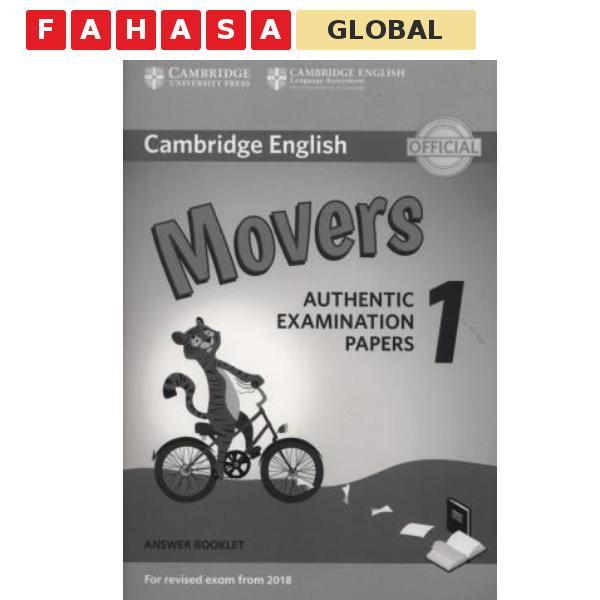 Cambridge English Movers 1 for Revised Exam from 2018  Ans Booklet