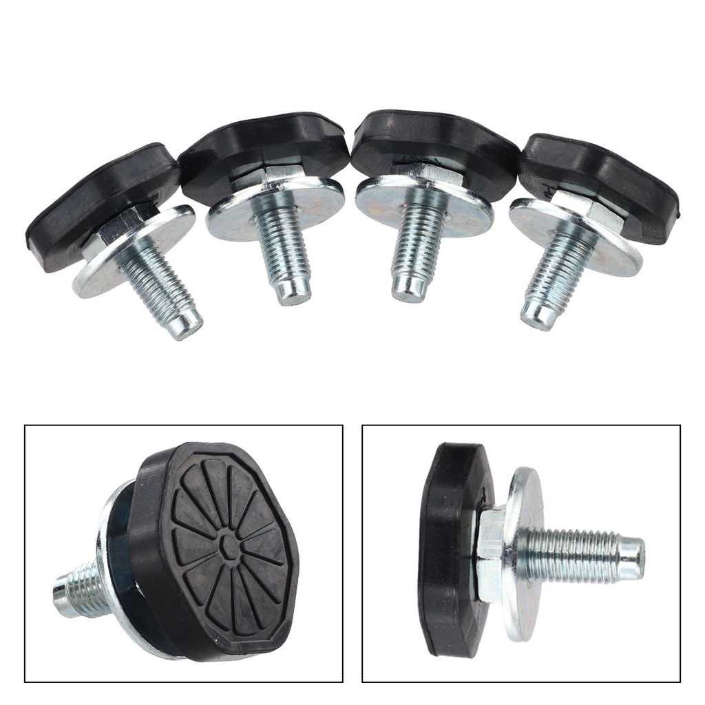 Washing Machine Feet Metal Rubber Construction Non-slip Base Vibration Damping