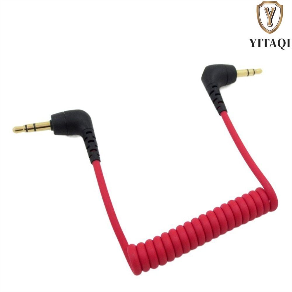 YITAQI Lò Xo Cáp 3.5 Mm Cáp Micro Video Bền Micro-type Mic Camera Cung Cấp Phụ Kiện Camera Micro San