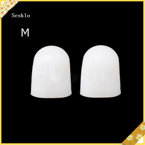 [SK] 1 Cặp Mũ Silicon Mềm Ngón Chân Vỉ Bắp Giảm Đau Chăm Sóc Bàn Chân Nắp Caver