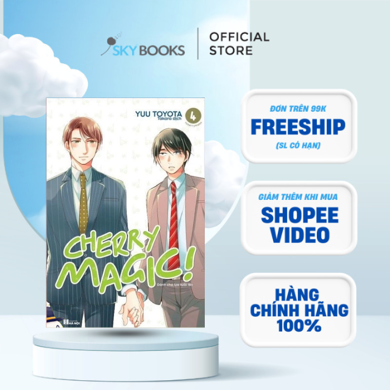 Sách - Cherry Magic (Tập 4)
