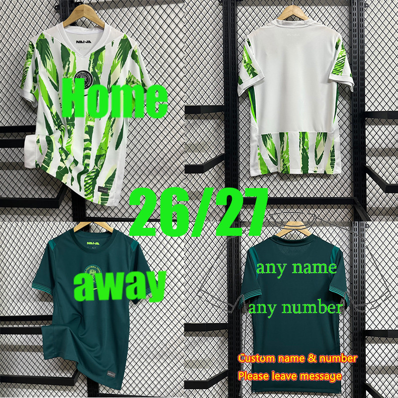 S-XXXXL 2026 OSIMHEN jersey 26 / 27 Nigeria LOOKMAN AROKODARE LWOBI BASSEY áo bóng đá áo thun người 