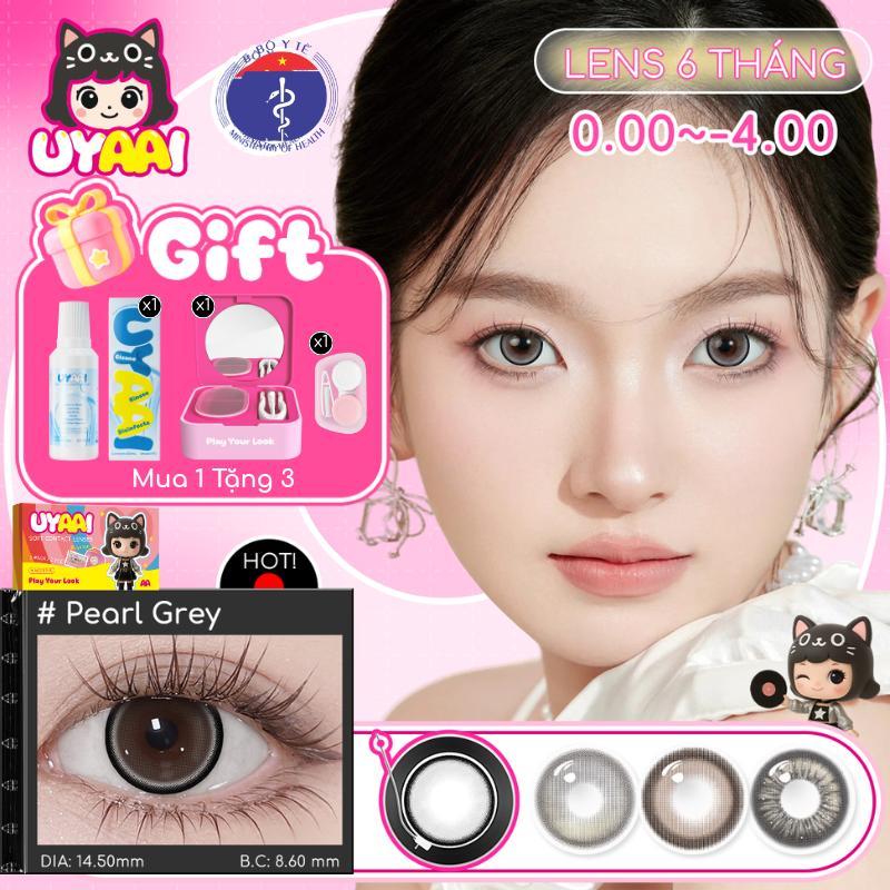 【 Độ 0-4 COD MUA 1 TẶNG Quà tặng MIỄN PHÍ 】Xám ngọc trai/Xám Lovesick, Kính áp…