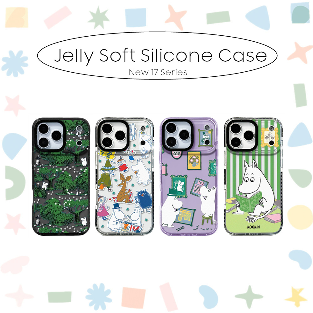 Phim Hoạt Hình Khá Moomin Valley Họ Silicon Mềm TPU Ốp Lưng Cho iPhone 17 16 15 Plus Air 11 12 13 Pr