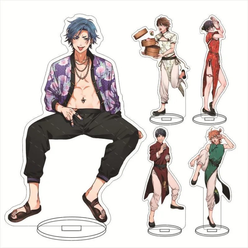 Standee Anime Yarichin Bitch Club Mô Hình Acrylic Nhân Vật Tohno Takashi Yuu Kajima Yuri Ayato Trang