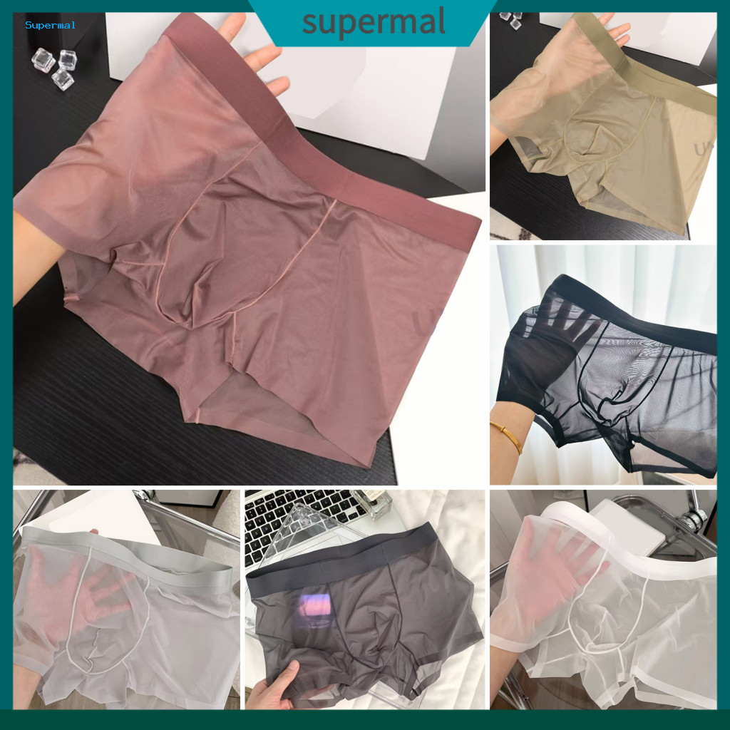 Quần Lót Boxer Vải Nylon Mềm Mại, Thoáng Khí, Không Đổ Mồ Hôi