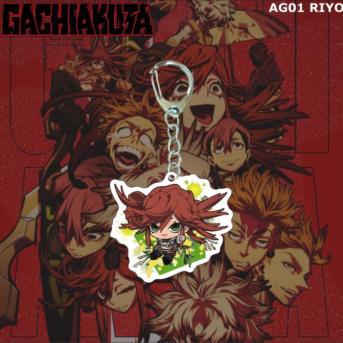 Gantungan Kunci Ganci Anime Akrilik Gachiakuta Rudo Enjin - AG01 RIYO