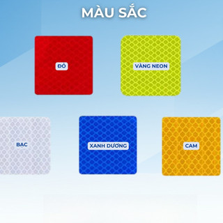 Decal dán phản quang bản rộng 5cm