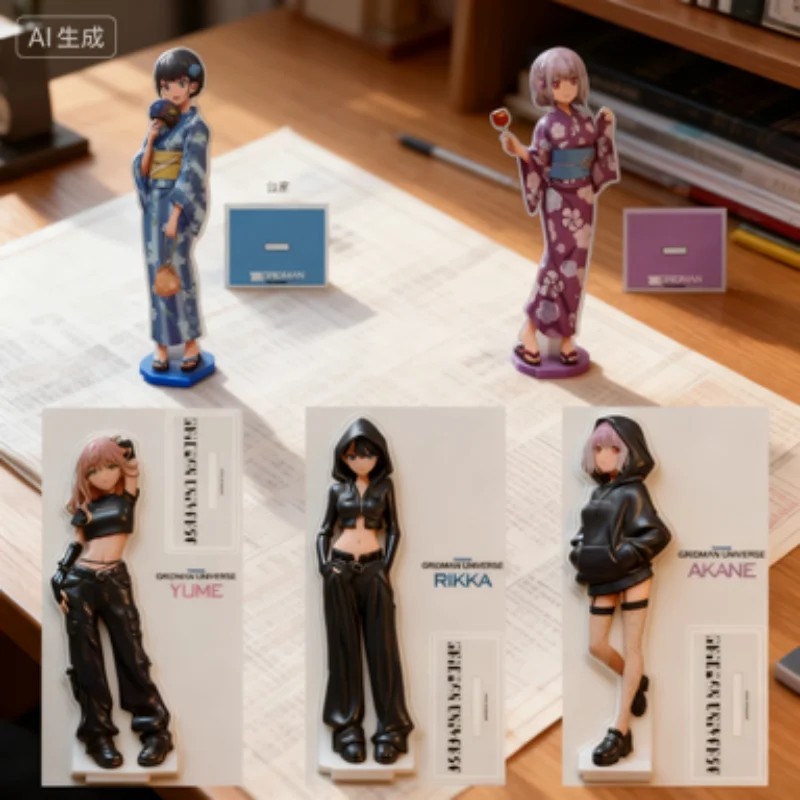 Standee anime SSSS.DYNAZENON SSSS.GRIDMAN Gridman Universe mô hình acrylic nhân vật Rikka Akane Yume
