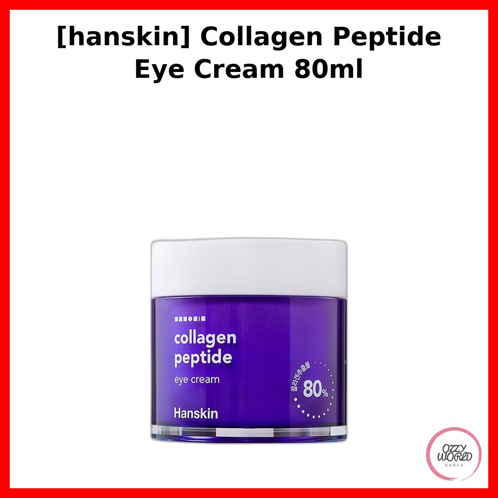 [hanskin] Kem Mắt Collagen Peptide 80ml / Kem Mắt Hàn Quốc / Collagen Peptide / Chính Hãng 100% của 