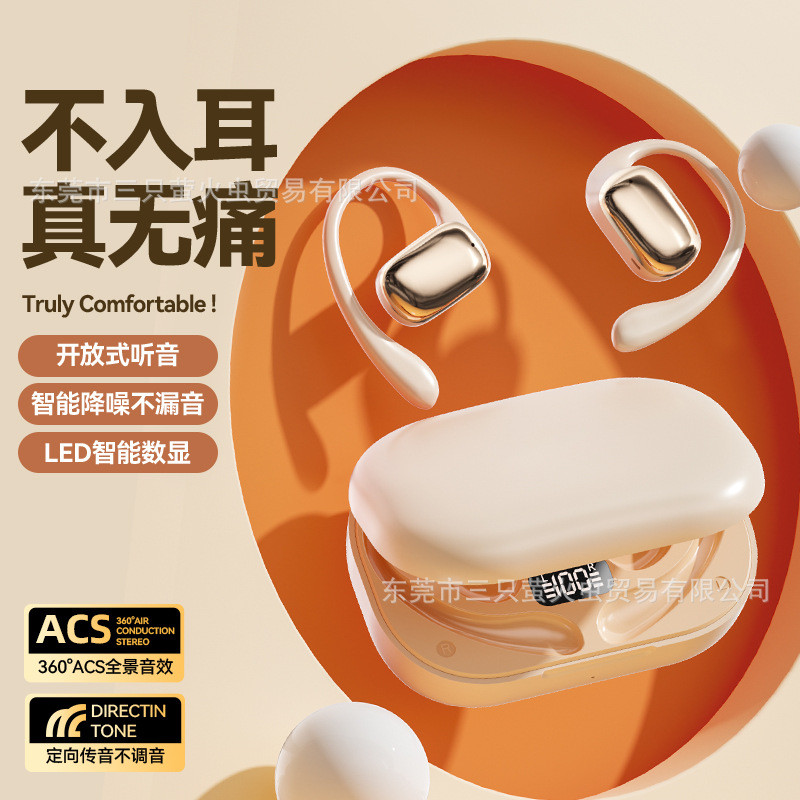 J05A Tai Nghe Bluetooth In-Ear Mẫu Riêng Mở Không Dây Treo Loại Tai Dài Pin Tuổi Thọ Xương Dẫn Truyề