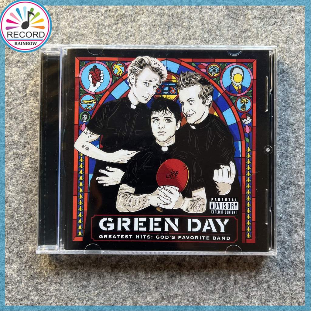 Những bản hit hay nhất của Green Day: CD ban nhạc yêu thích của Chúa Album mới [Đã niêm phong] PH202