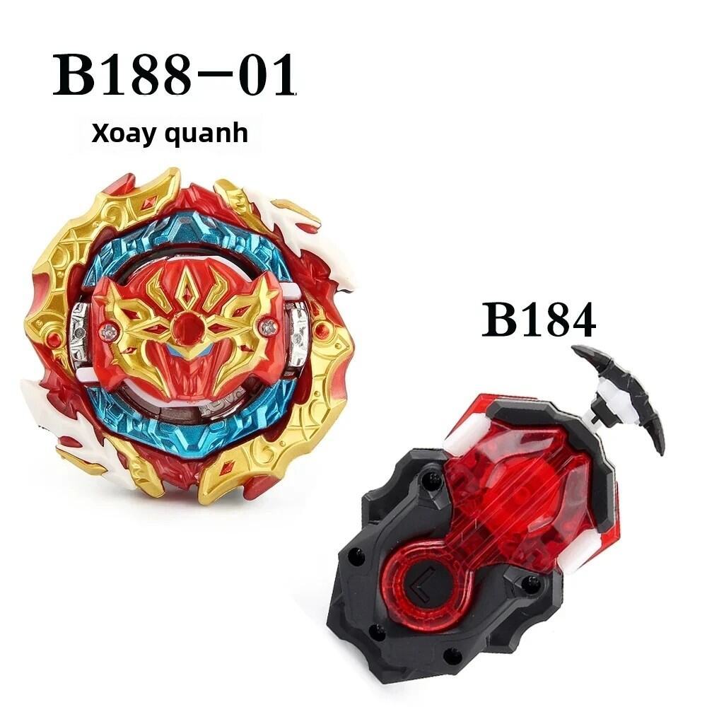 Bộ đồ chơi Beyblade Burst Takara Tomy B180 B185 B188 B193 Metal Fafnir - Bộ đồ chơi quay bằng nhựa t