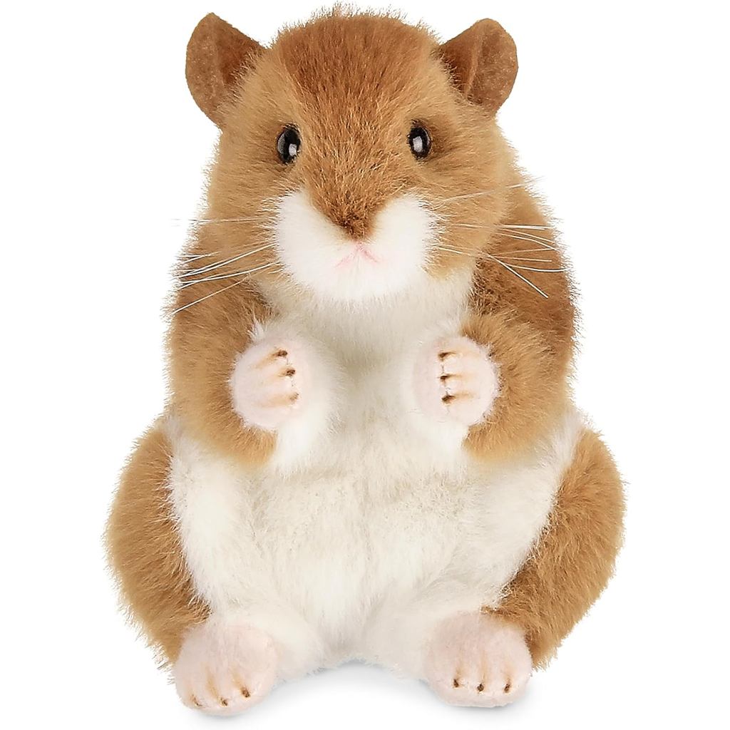 Đồ chơi Hamster Bearton Cheeks cho trẻ em - Đồ chơi thực tế 6 "Hamster sang trọng với lông mềm và ch