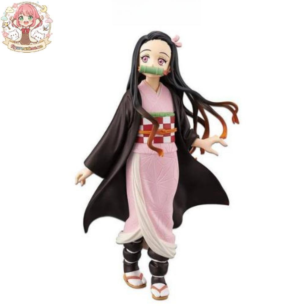 Mô hình Kimetsu No Yaiba figure Demon Slayer Kamado Nezuko cao 15 cm- figure thanh gươm diệt quỷ