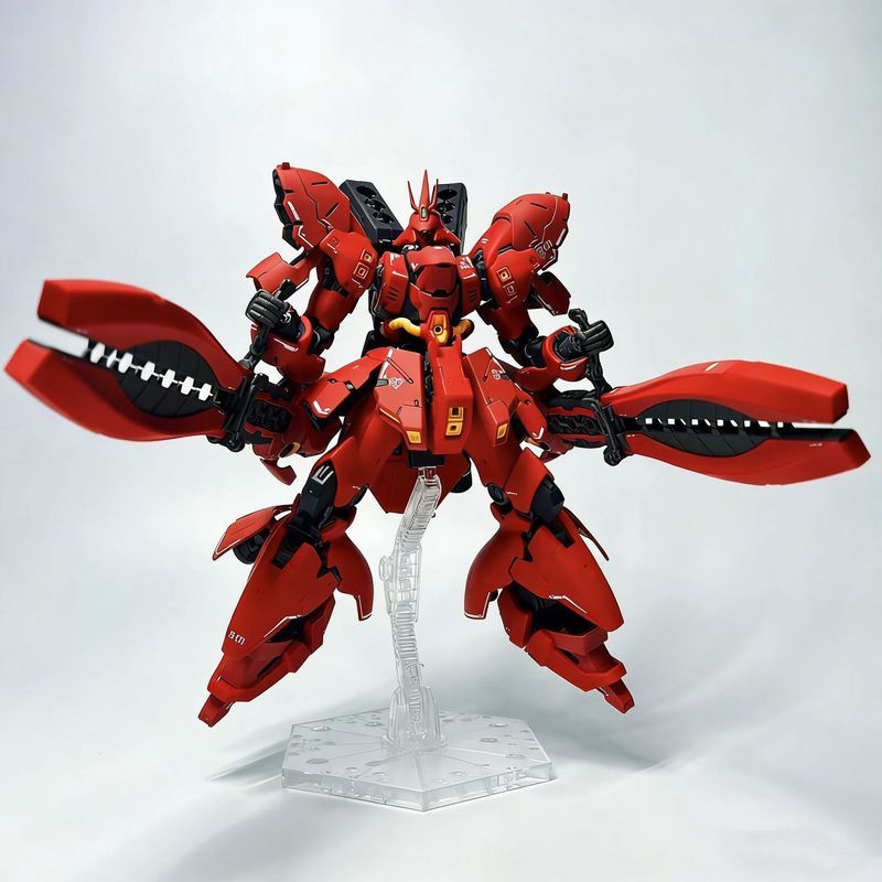 Hàng sẵn có Mô hình bốn biển Fukuoka Sasabi rg Lắp ráp nước Nhãn dán keo Giá đỡ với các bộ phận hiệu