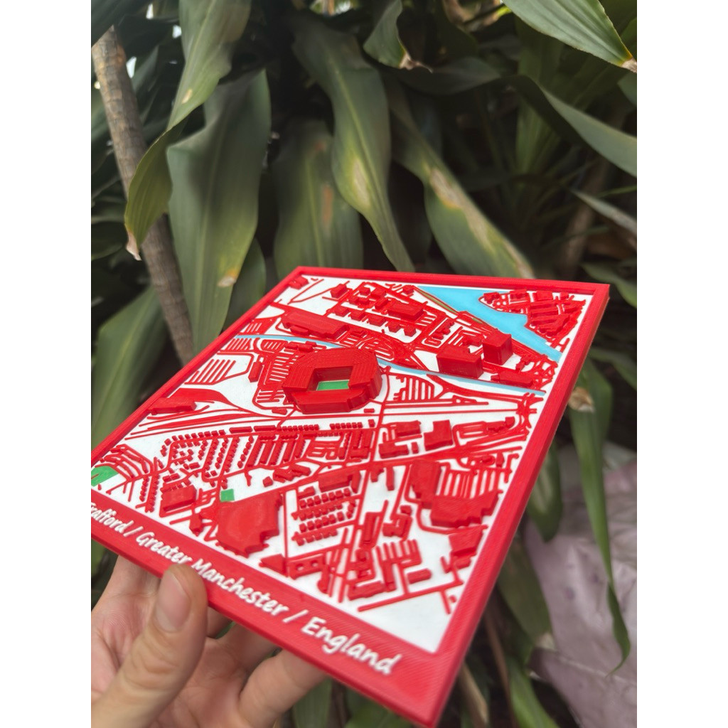 Mô hình Sân vận động Old Trafford, mô hình Manchester United