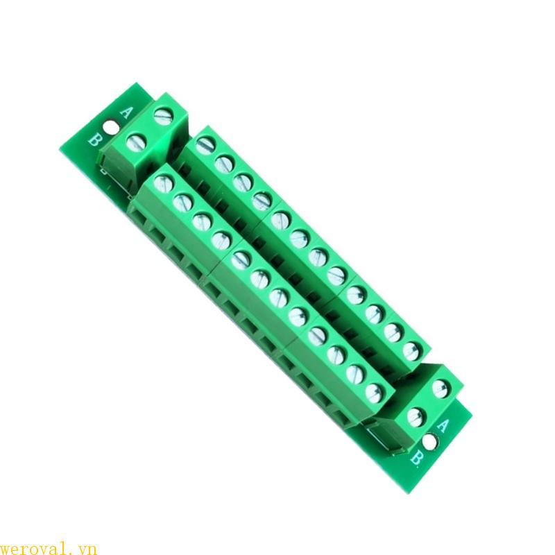 WER Terminal Adapter Board Solderless Plug In Terminal Block Phân phối điện