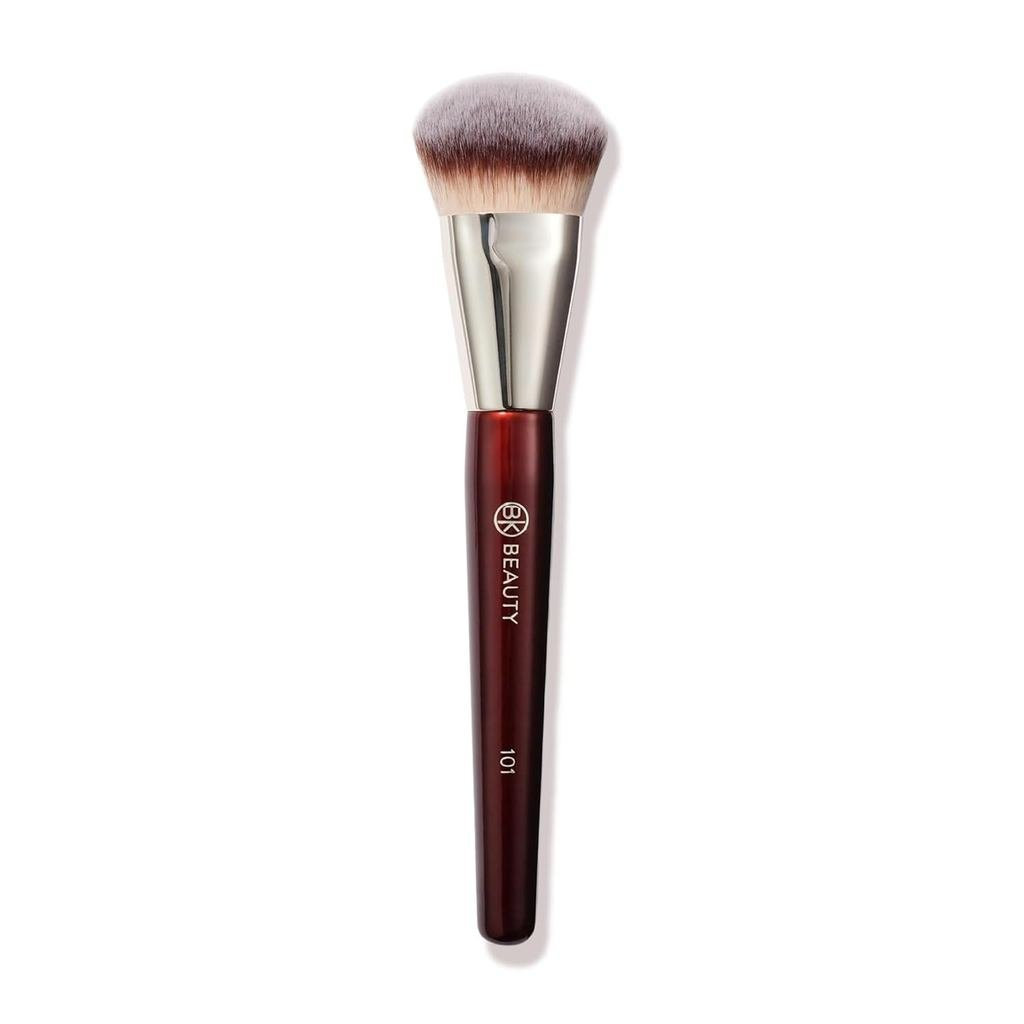 BK BEAUTY BRUSHES - 101 CONTOURED FOUNDATION BRUSH - Cọ nền đường viền - Cọ trang điểm nền - Cọ mặt 