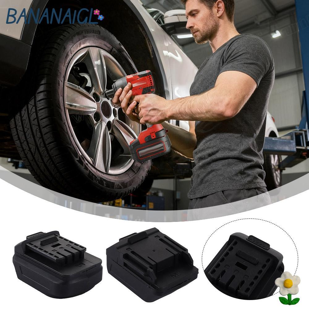 Bộ chuyển đổi pin Lithium BANANA1GL, Bộ chuyển đổi pin đế bằng nhựa 18V, Bộ chuyển đổi công cụ nguồn