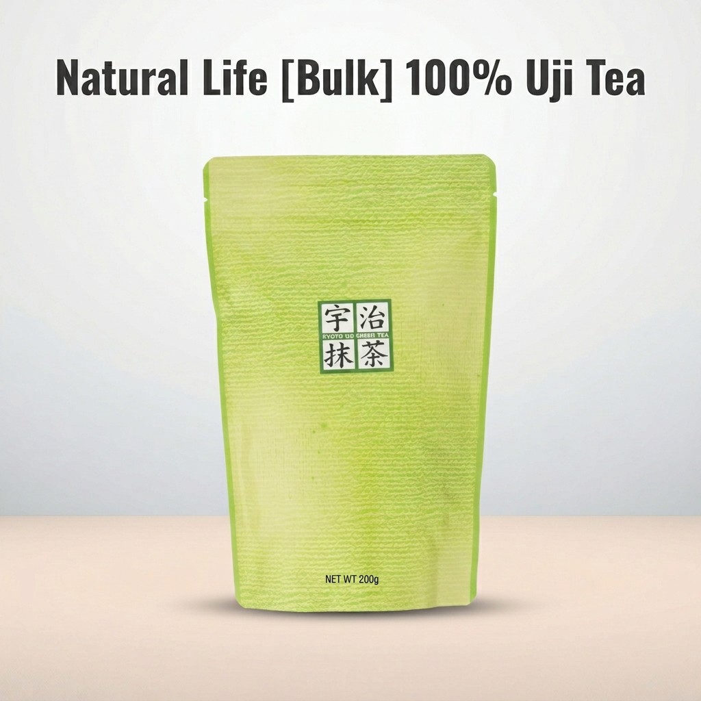 Natural Life [Bulk] 100% Uji Tea from Minamiyamashiro, Kyoto, Powdered Uji Matcha 200g