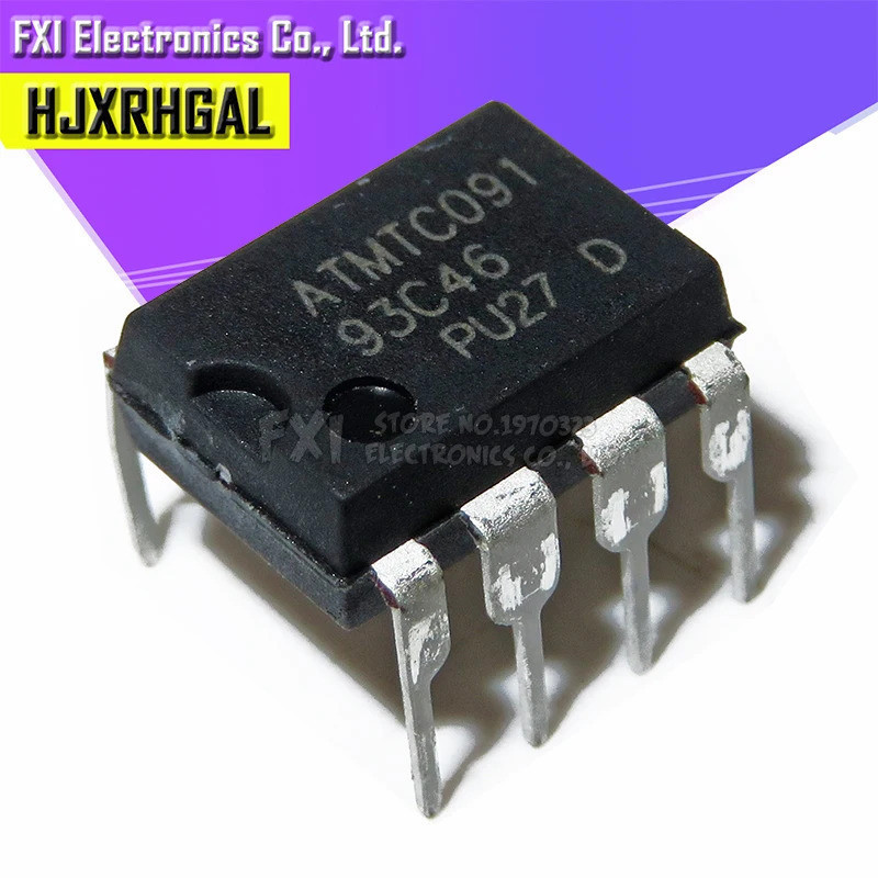 10 CÁI AT93C46 93C46 DIP-8 EEPROM 64x16 chính hãng mới
