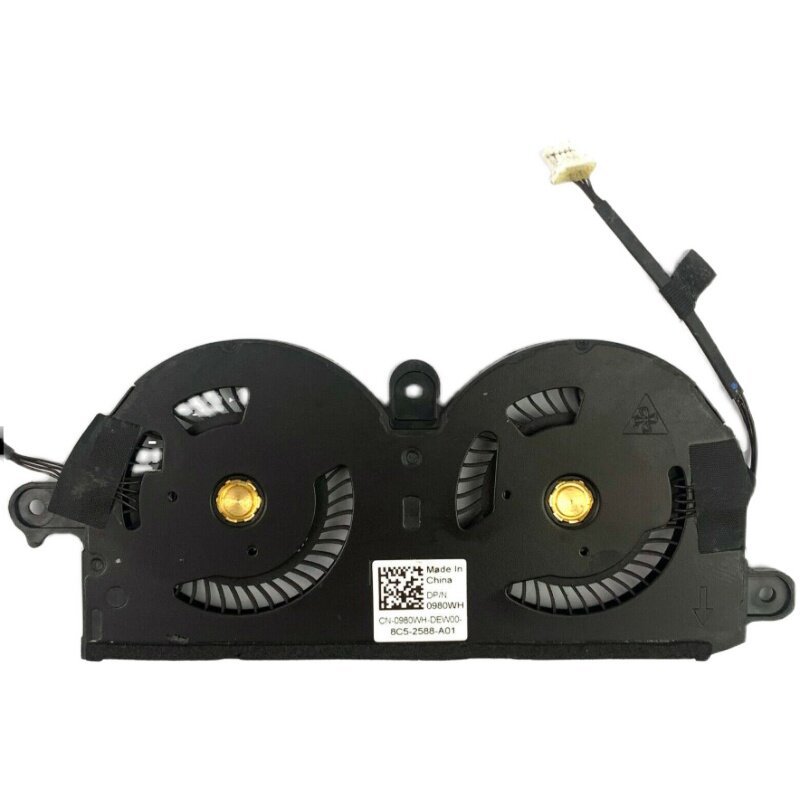 Quạt làm mát Dell / Dell XPS13 9370 9380 P82G 0980WH ND55C19-16M01