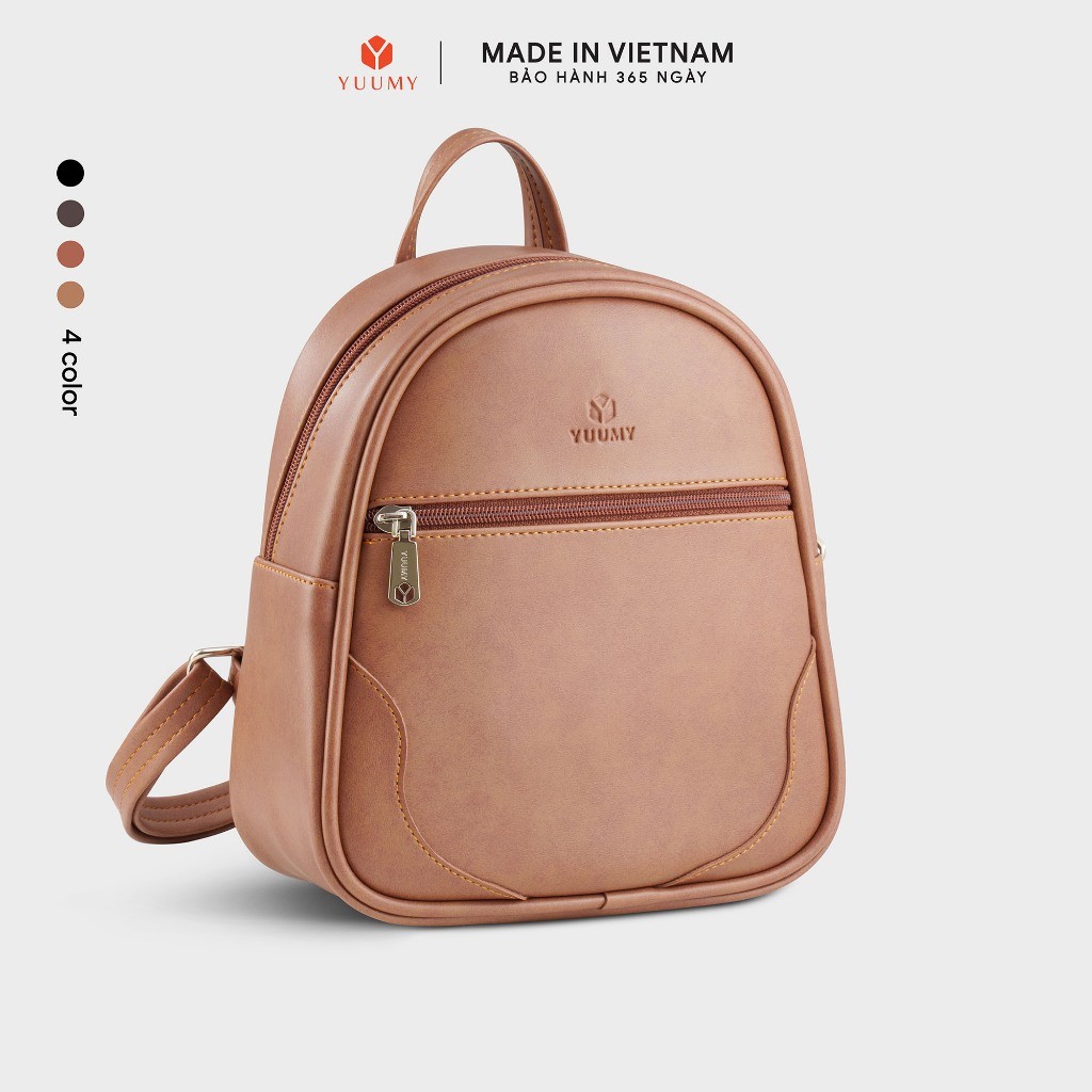 Balo Yuumy (Thời trang nữ mini dáng tròn - Balo da Liberal YBA115) Bagsmart