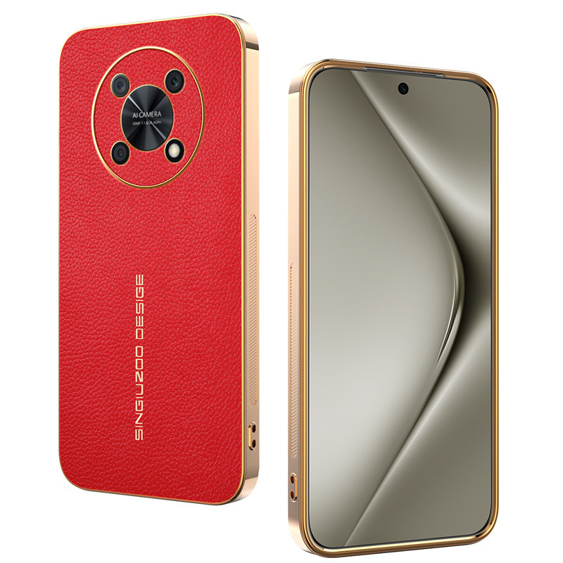 Dành cho Huawei Nova Y90, Nzone 50 Pro, Ốp điện thoại có họa tiết vải thiều mạ điện bán chạy, vỏ bảo