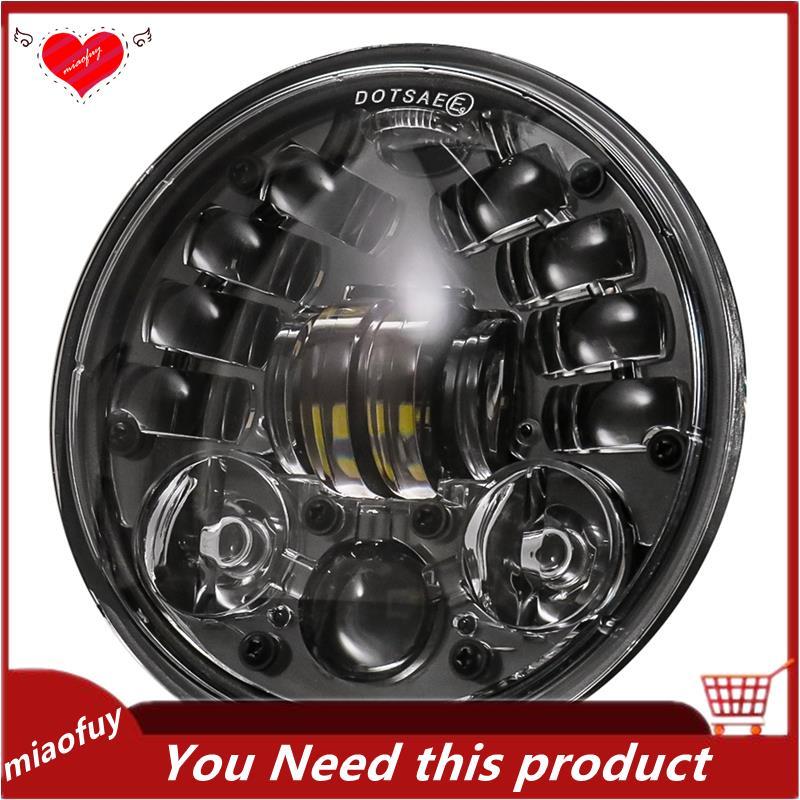 Đa Năng 5.75 Inch Đèn Pha LED 5 3 / 4 Inch LED DRL Hi / Lo 36W Chùm Xe Máy Bật Đèn Pha Chạy Ban Ngày