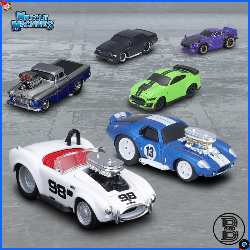 Bộ ô tô đúc Maisto 1: 64: Ford, Lamborghini, Chevrolet, Dodge, Buick Muscle Cars - Bộ sưu tập mô hìn