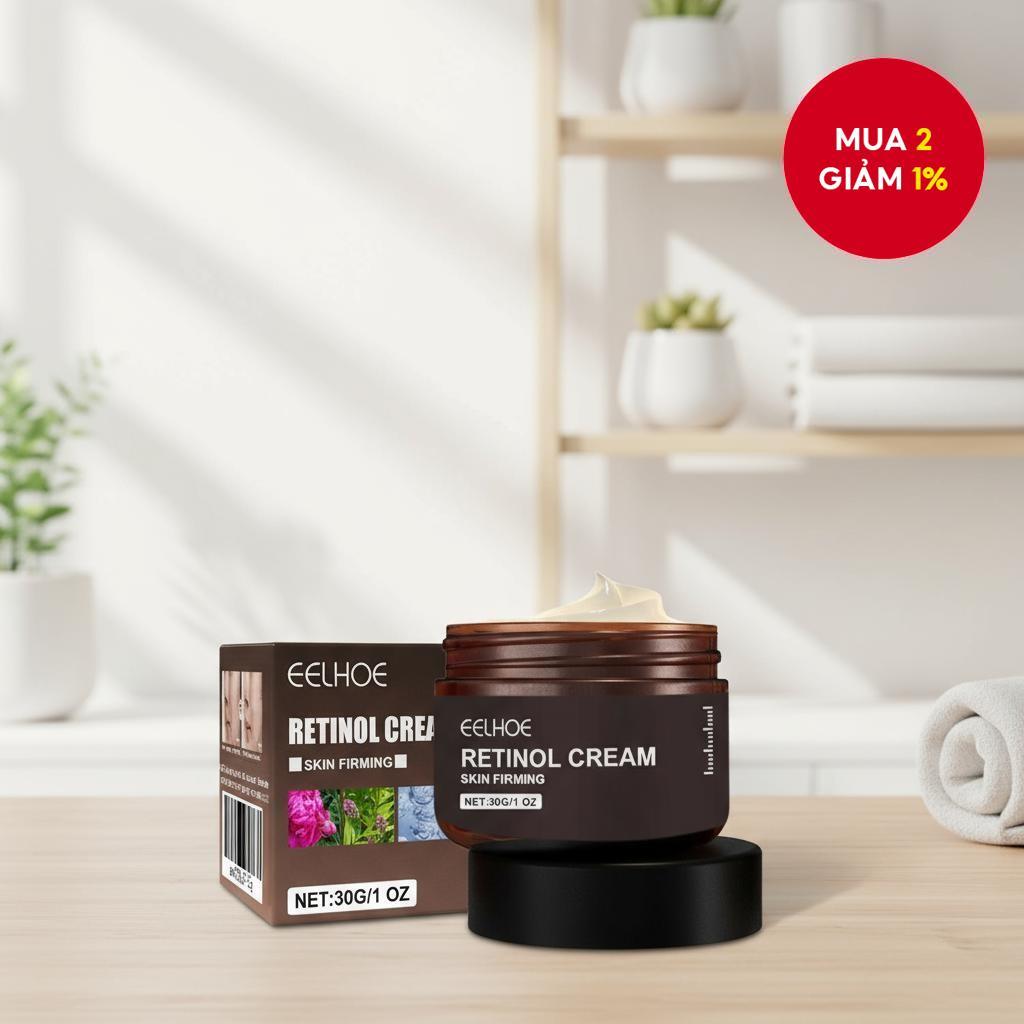 Kem Eelhoe Retinol: Giảm nếp nhăn, làm săn chắc da, làm sáng da và dưỡng ẩm với Retinol