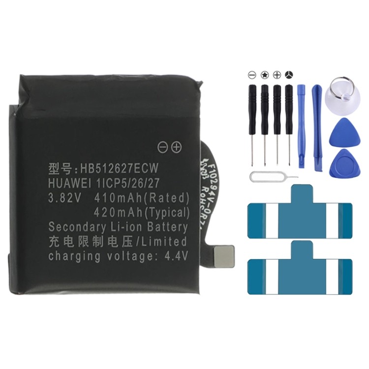 Hàng Mới Về 420mAh Dành Cho Huawei Watch GT FTN-B19 Li-Polymer Pin Thay Thế