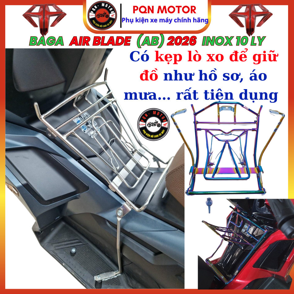 Baga Giữa Cho Air Blade AB 2016 - 2019, AB 2020- 2022, AB 2023-2025, AB 2026. AB125/150/160i Khung I