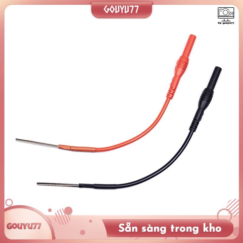 [gouyu77] Plug Test Leads Banana Plug Test Leads Automotive Post Probe Kit Pin Plug Terminal Wire